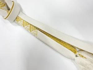 未使用品　正絹　手組帯締め